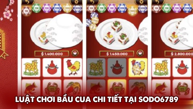 Luật chơi bầu cua chi tiết tại Sodo6789
